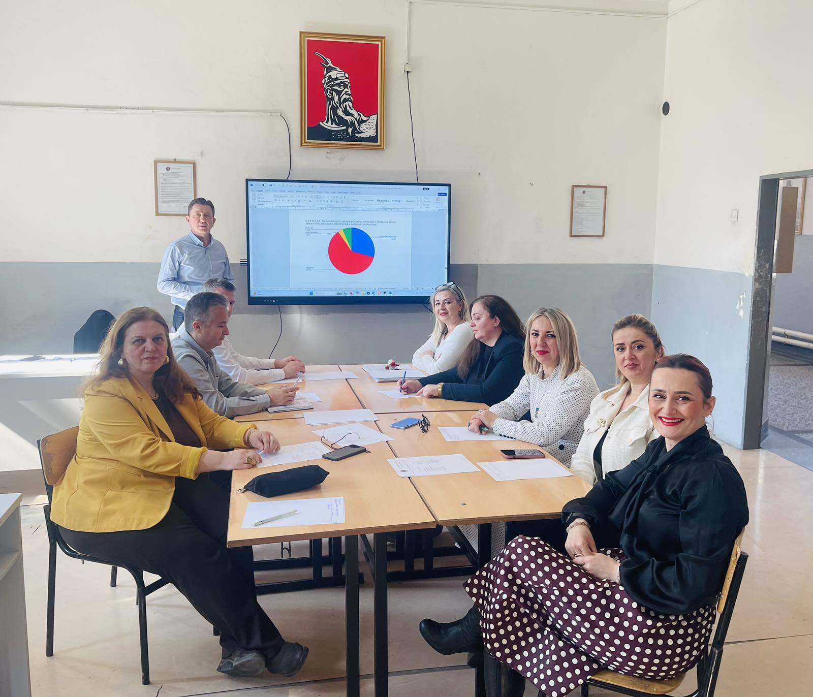 Mbledhja e Ekipit për Vlerësimin e Brendshëm të Shkollës